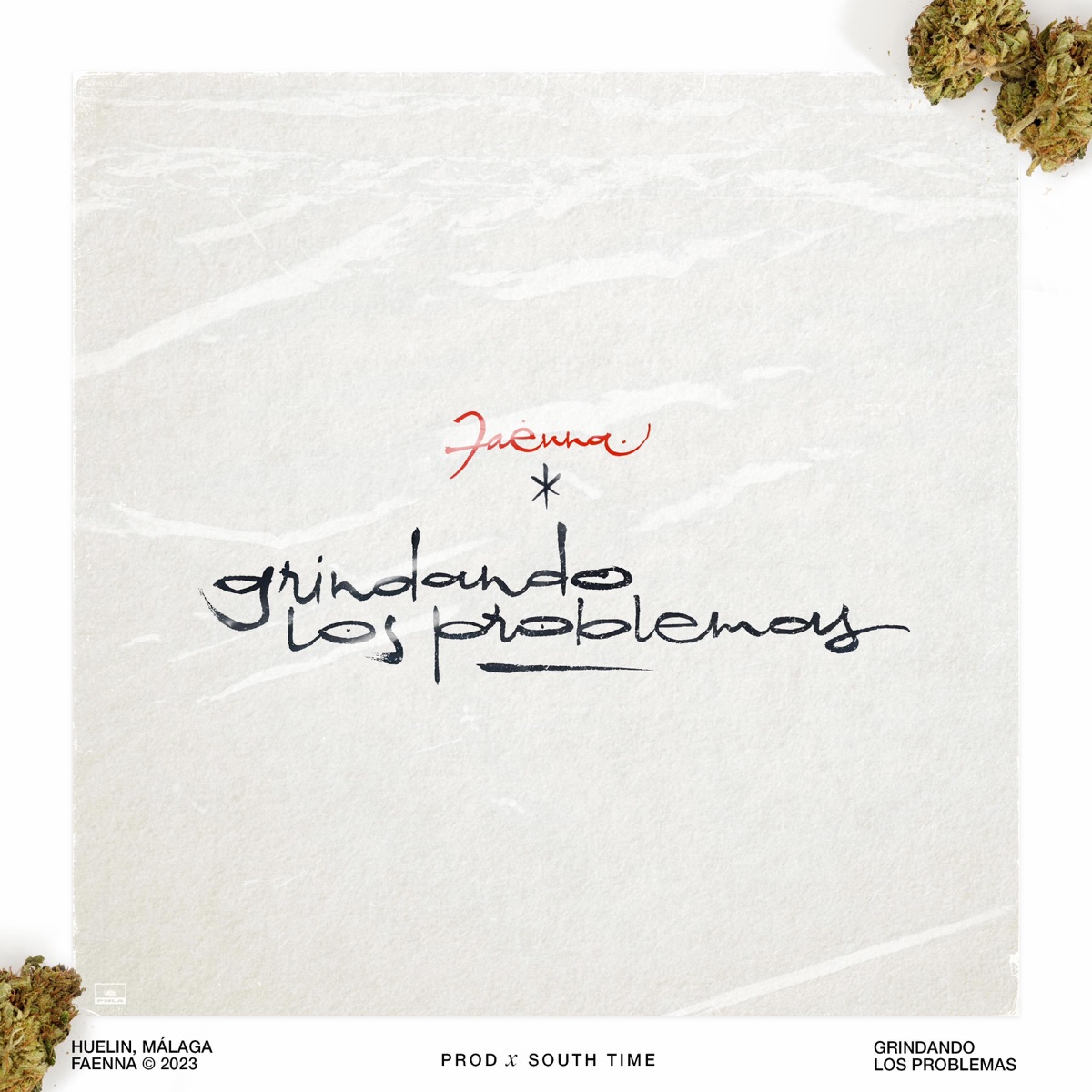 Grindando los problemas - Single by Faenna album cover