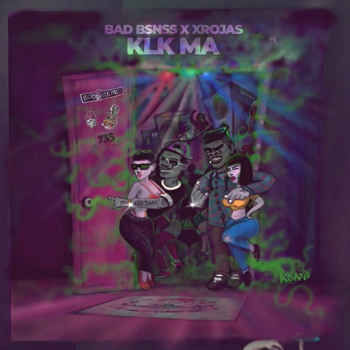 Klk ma - Single by Bad Bsnss & Xrojas album cover