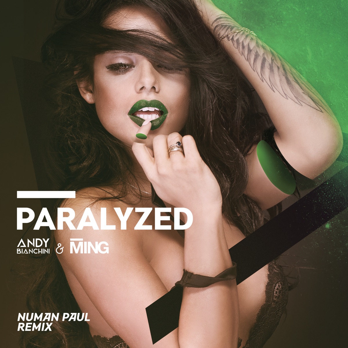 Paralyzed (Numan Paul Remix) - Single by Andy Bianchini & Ming album cover