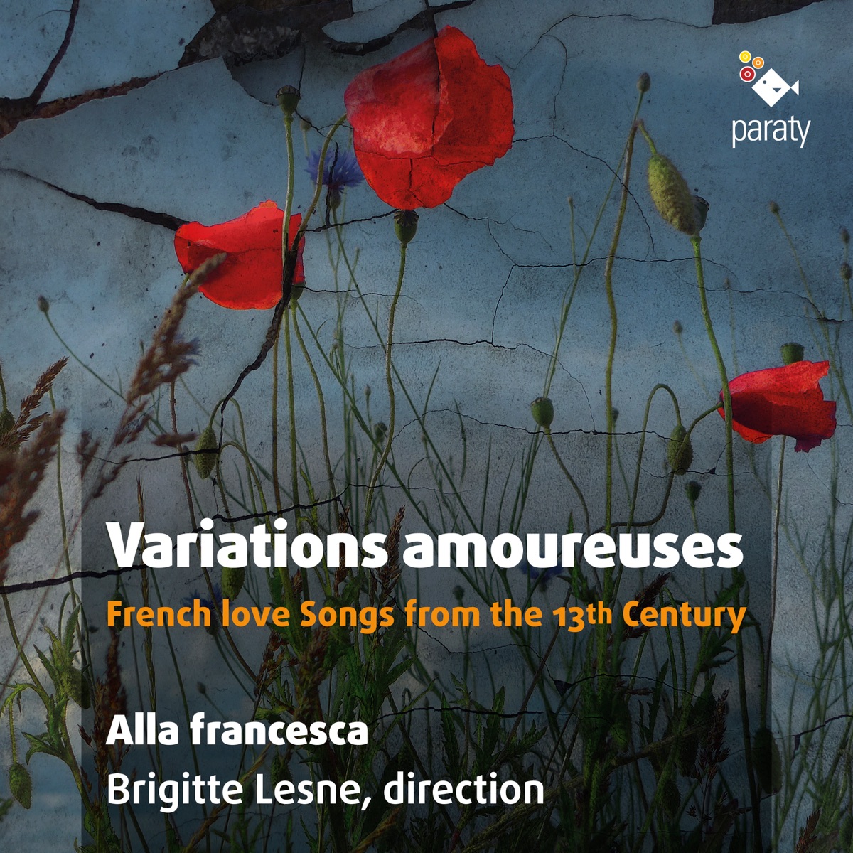 Variations amoureuses by Alla Francesca & Brigitte Lesne album cover