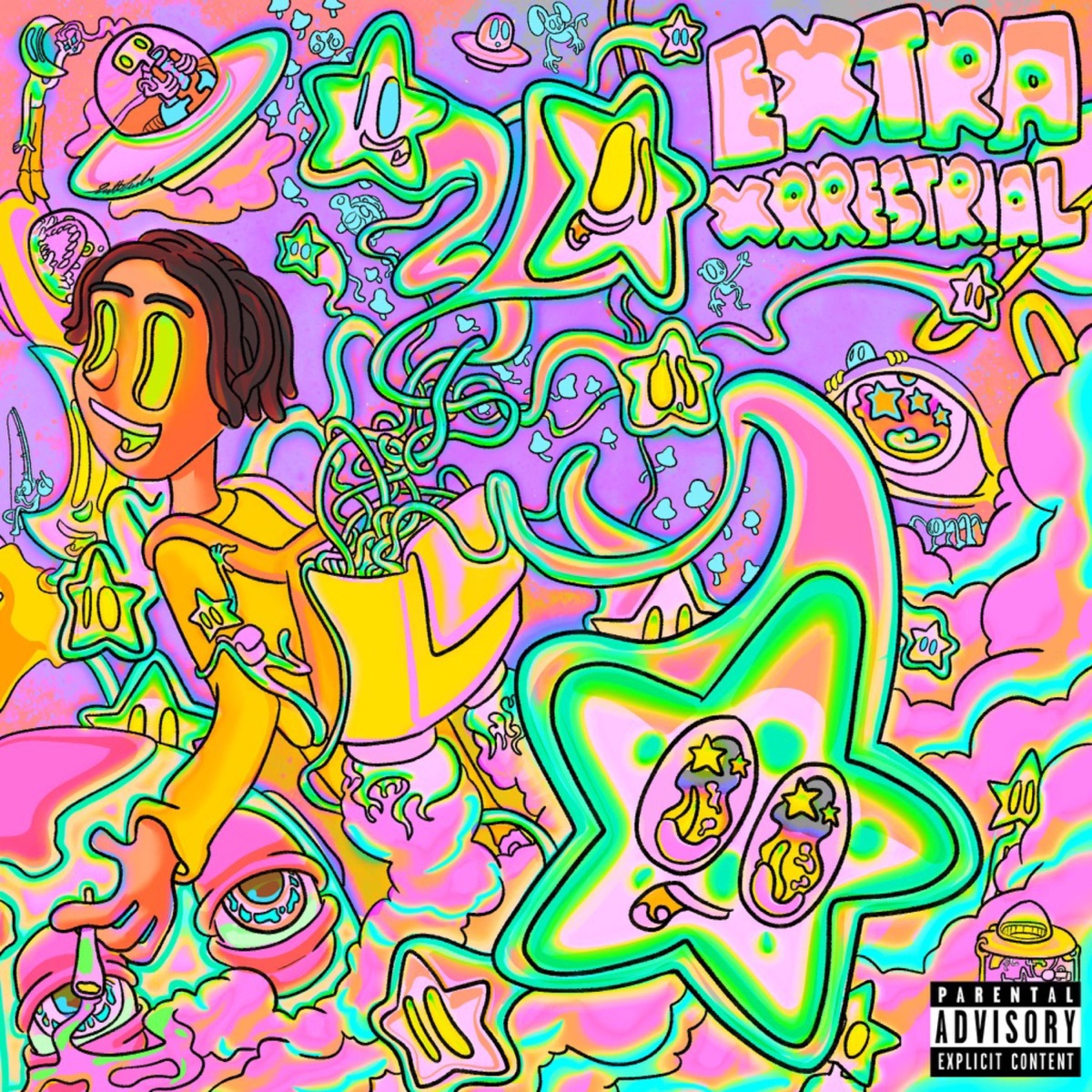 eXtra XRRESTRIAL by Lil Xelly album cover