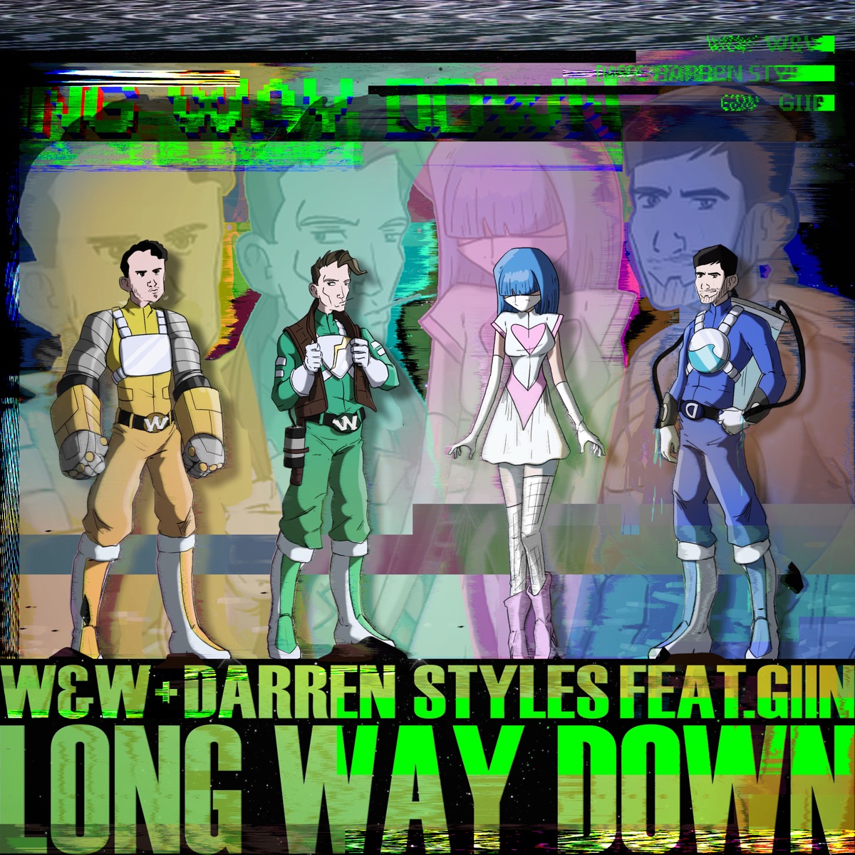Long Way Down (feat. Giin) - Single by W&W & Darren Styles album cover
