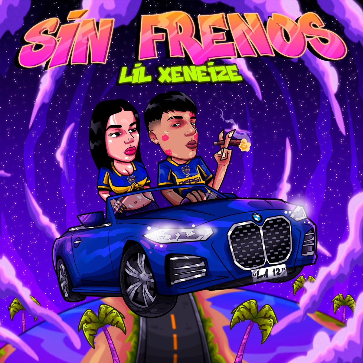 Sin Frenos (La 12 Version) - Single by Lil Xeneize album cover