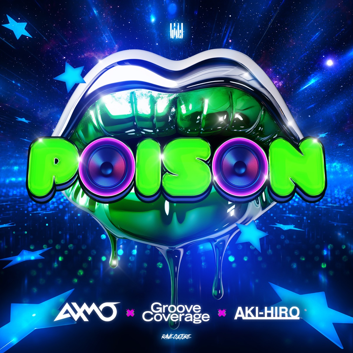 Poison - Single by AXMO, Groove Coverage & Aki-Hiro album cover