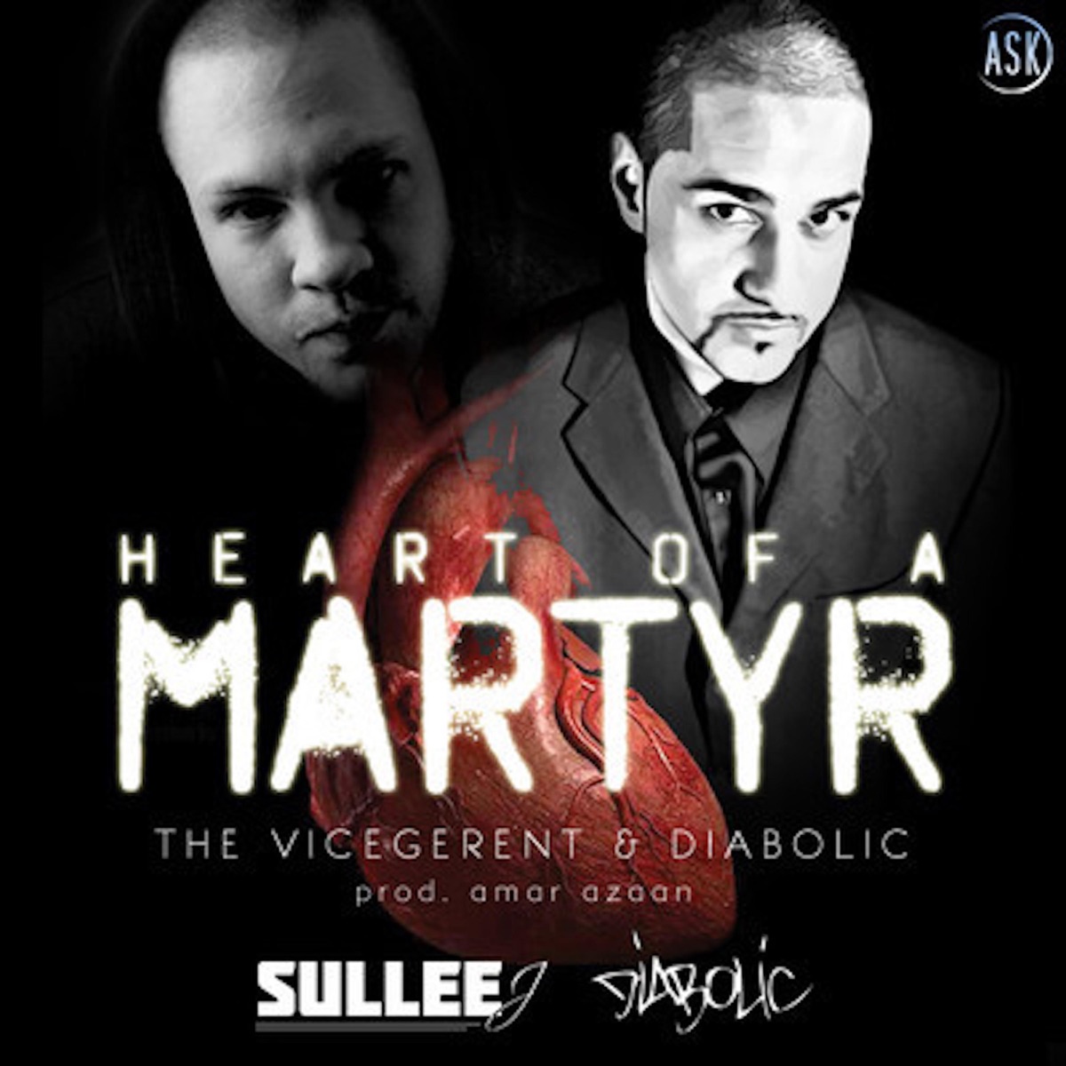 Heart of a Martyr (feat. Diabolic) - Single by Sullee J album cover