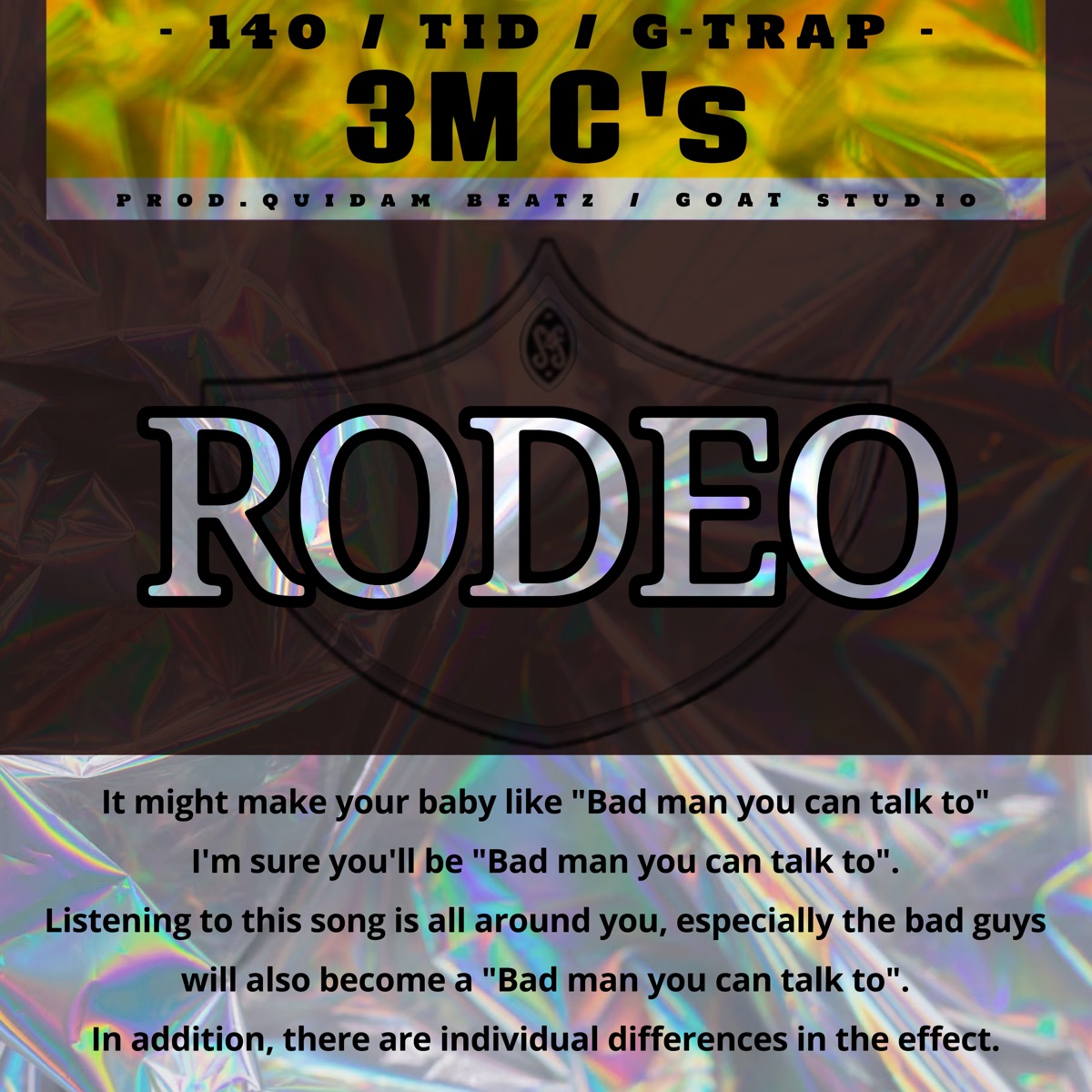 Rodeo - Single by groovy brunts & Quidam Beatz album cover