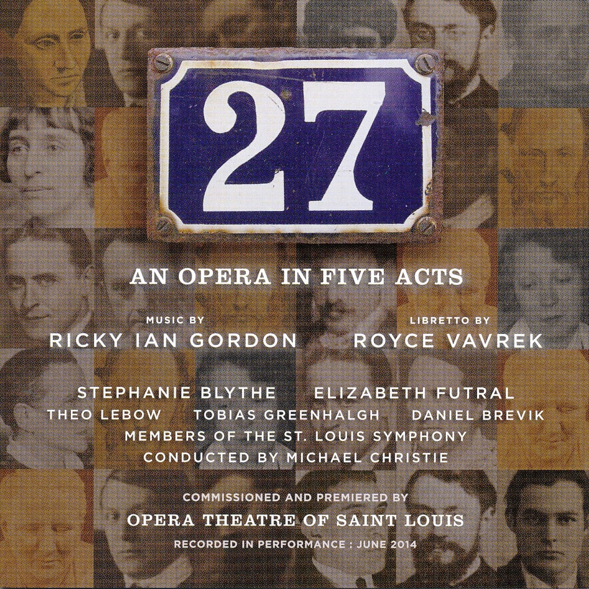 Ricky Ian Gordon: 27 by St. Louis Symphony album cover