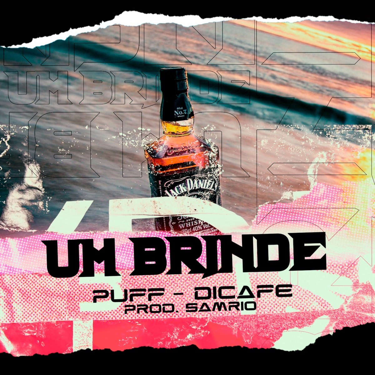 Um Brinde - Single by DJ Samrio, Puff MC & Mc Dicafe album cover