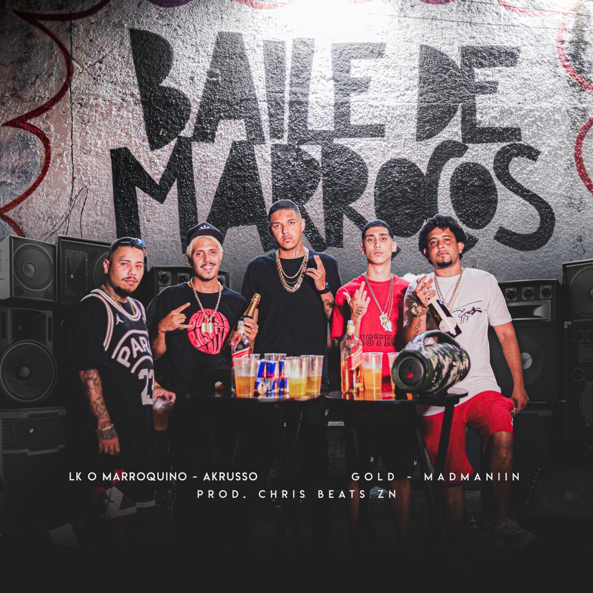 Baile de Marrocos (feat. Gold & Russo) - Single by LK O Marroquino, Mad Maniin & Chris Beats Zn album cover