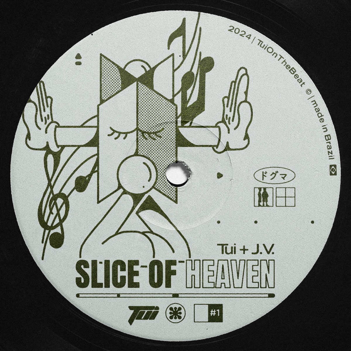 Slice of heaven - Single by Tui & J.V. album cover