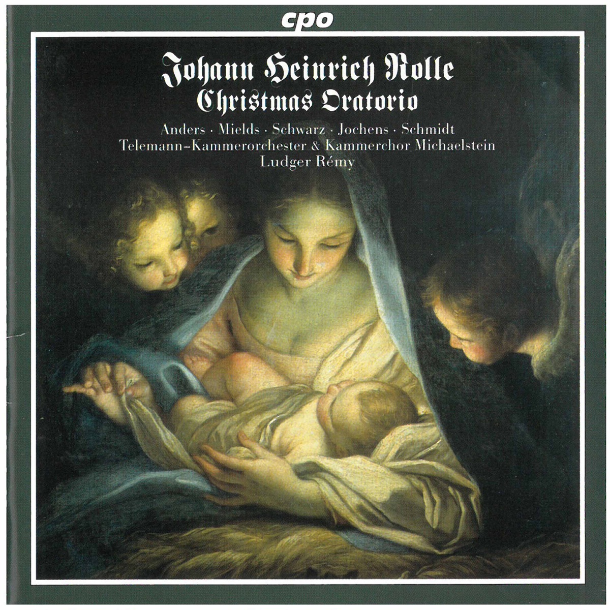 Rolle: Ach, dass du den Himmel zerrissest by Michaelstein Telemann Chamber Orchestra, Ludger Rémy, Michaelstein Chamber Choir, Gundula Anders, Britta Schwarz & Dirk Schmidt album cover