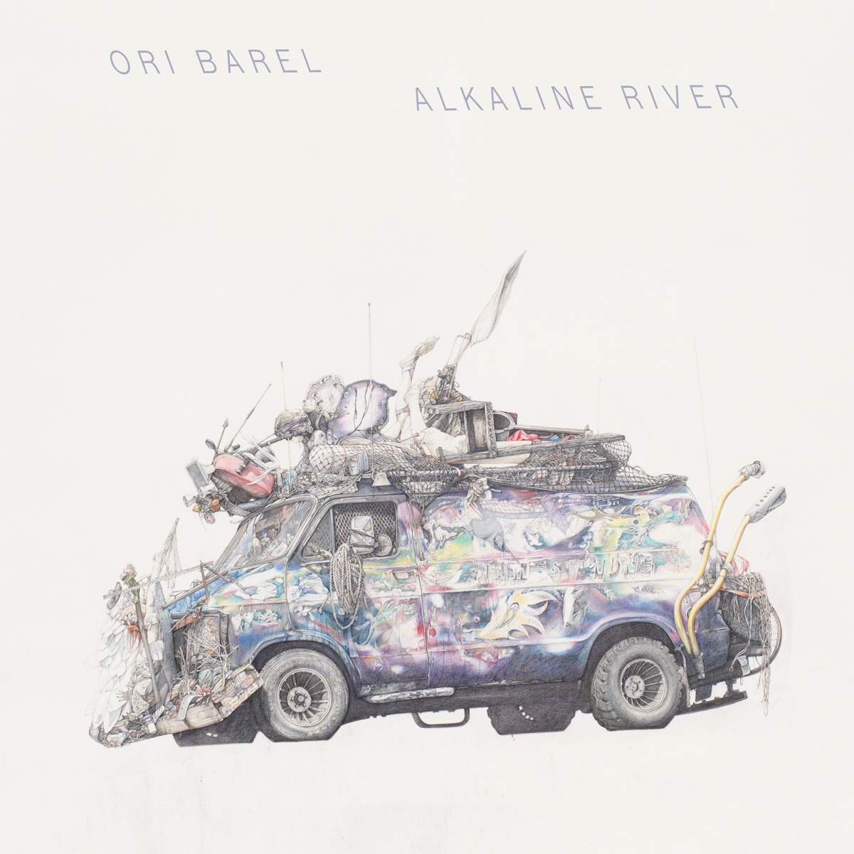 Alkaline River by Ori Barel album cover