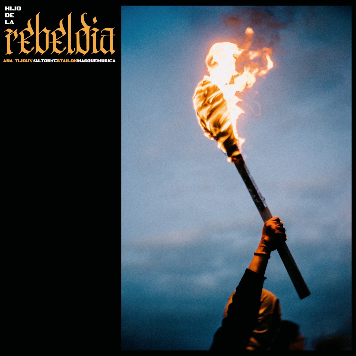 Hijo de la Rebeldía (feat. Valtonyc, masquemusica, Cidtronyck & Stailok) - Single by Ana Tijoux album cover
