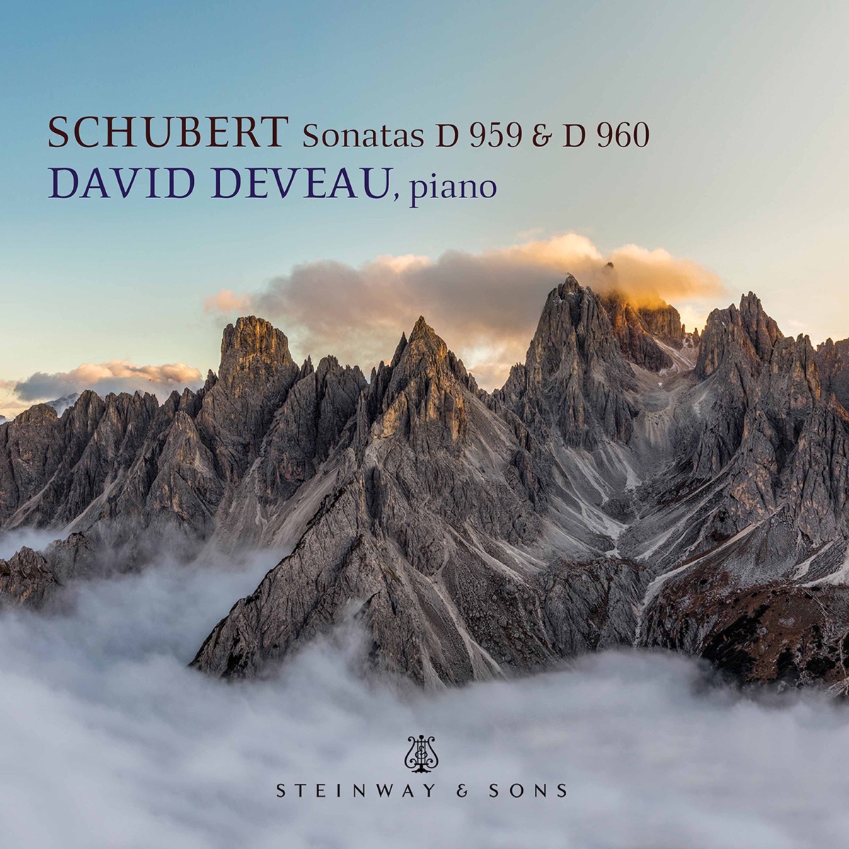 Schubert: Piano Sonatas D. 959 & D. 960 by David Deveau album cover