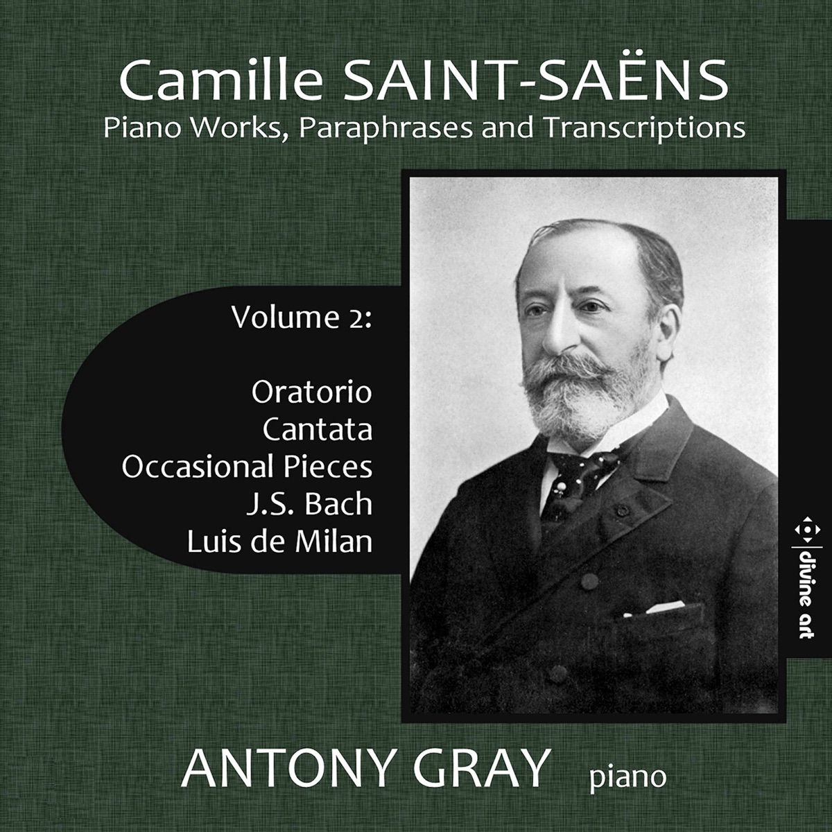 Camille Saint-Saëns: Works for Piano, Vol. 2 by Antony Gray album cover