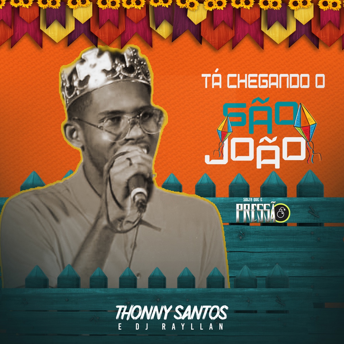 Tá Chegando o São João - Single by Thonny Santos & DJ Rayllan album cover