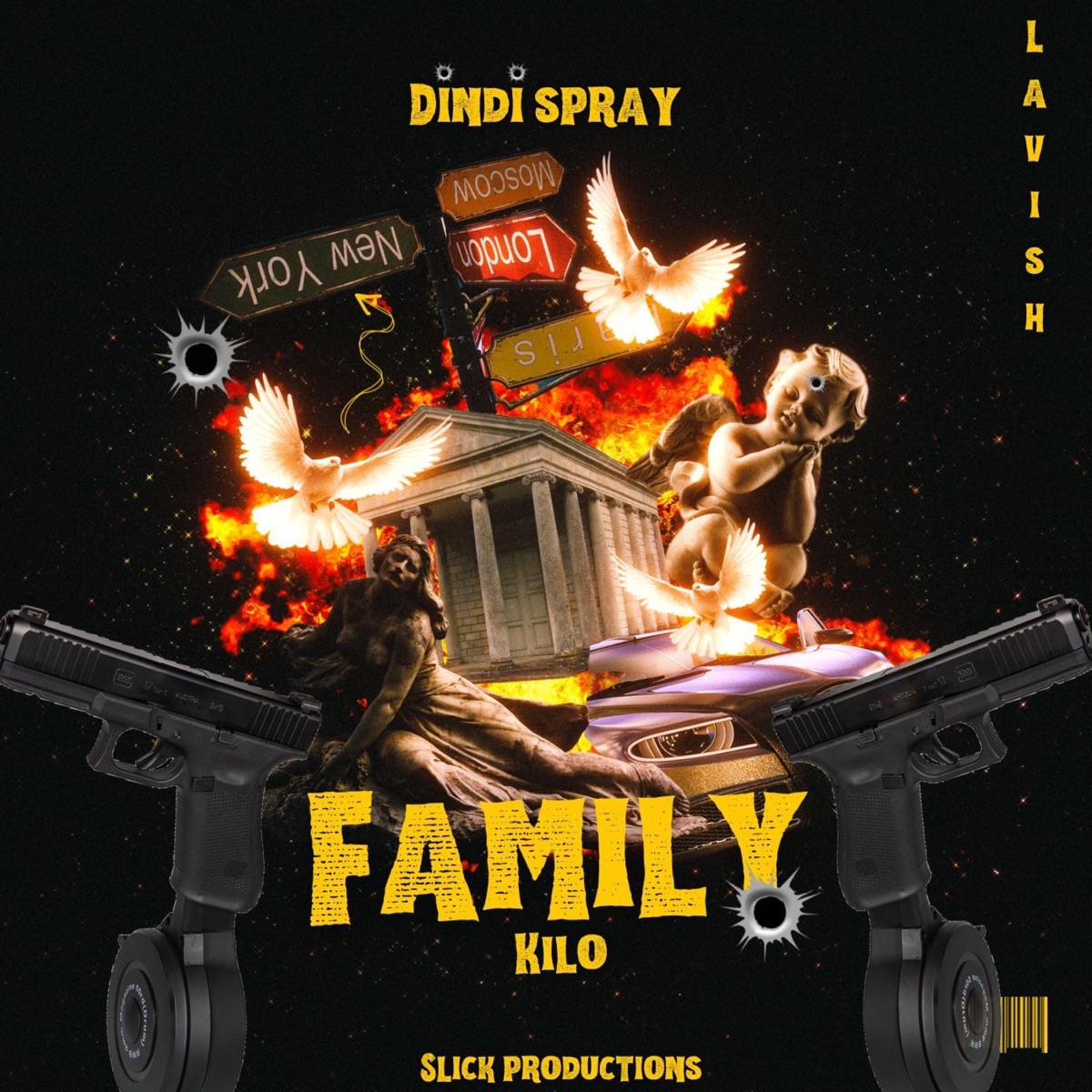 FAMILY (feat. KILO) - Single by Dindi Spray album cover