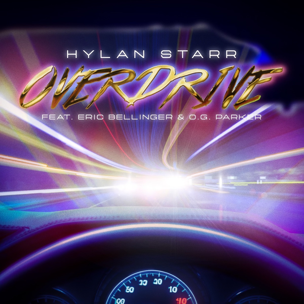 Overdrive (feat. Eric Bellinger & OG Parker) - Single by Hylan Starr album cover