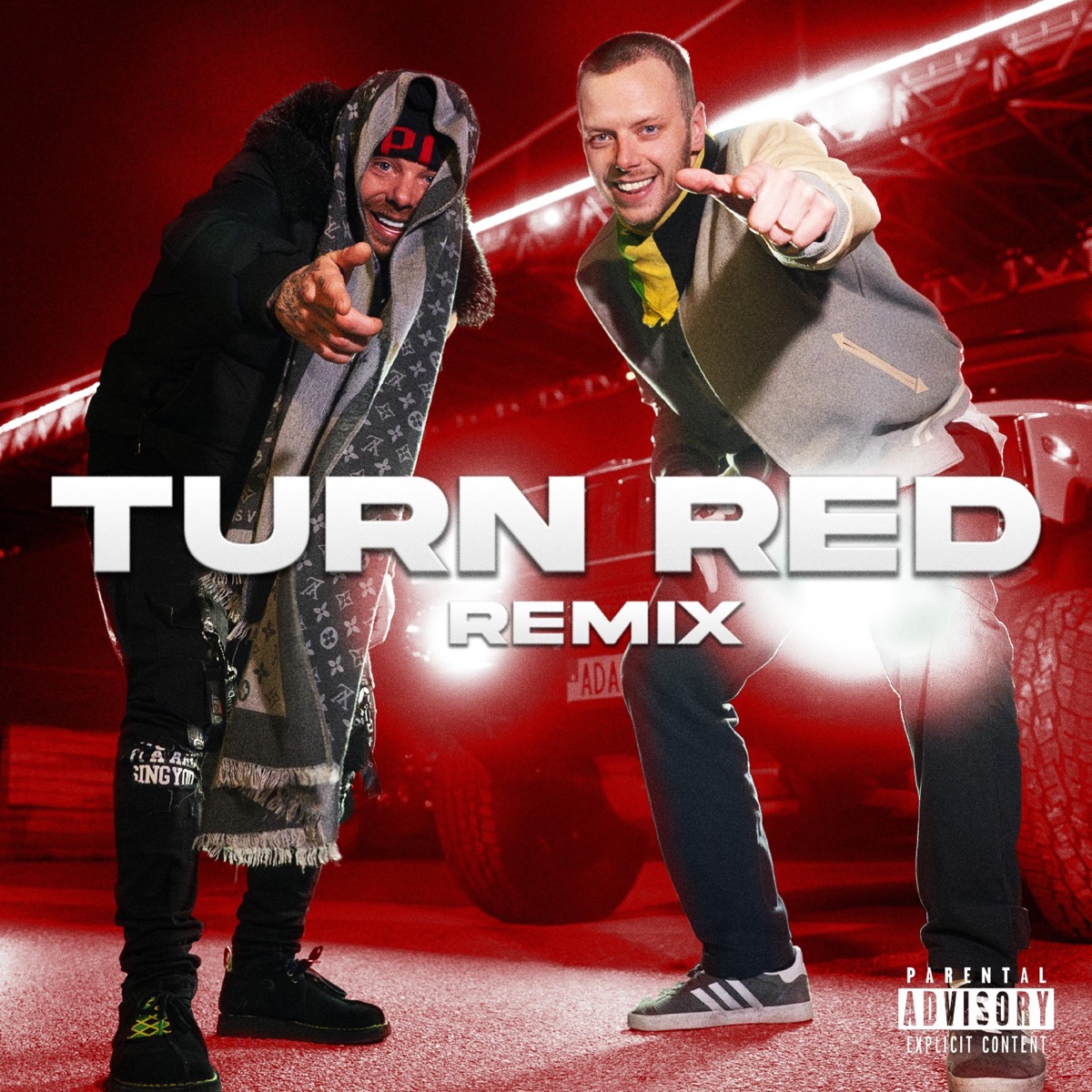 Turn Red (feat. Carl Deman) [Remix] - Single by M Dot R album cover