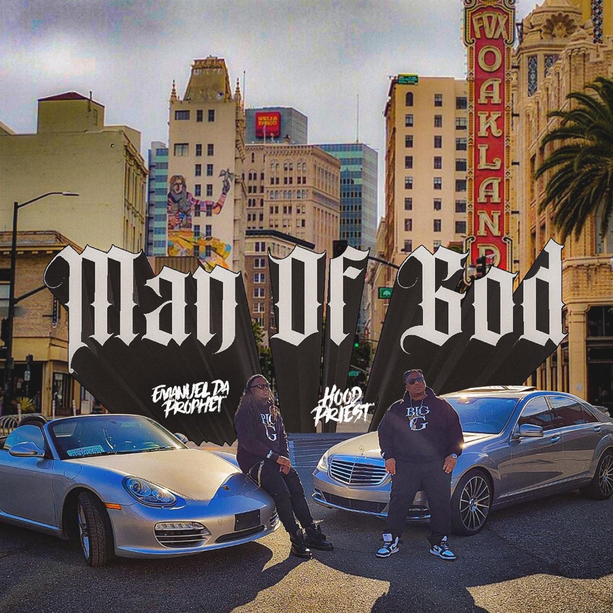 MAN OF GOD (feat. EmanuelDaProphet) - Single by Hood Priest album cover
