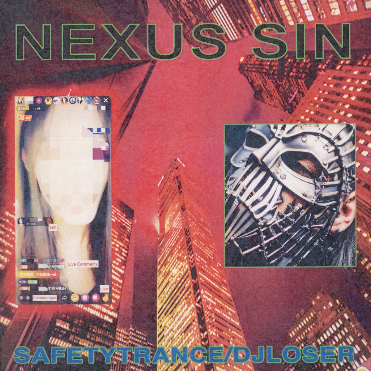 Nexus Sin - Single by Safety Trance & DJ Loser album cover