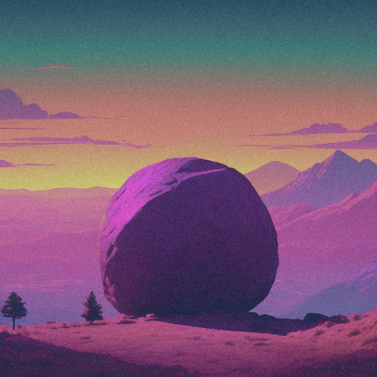 One Must Imagine Sisyphus Happy - Single by Aman & Akshat album cover