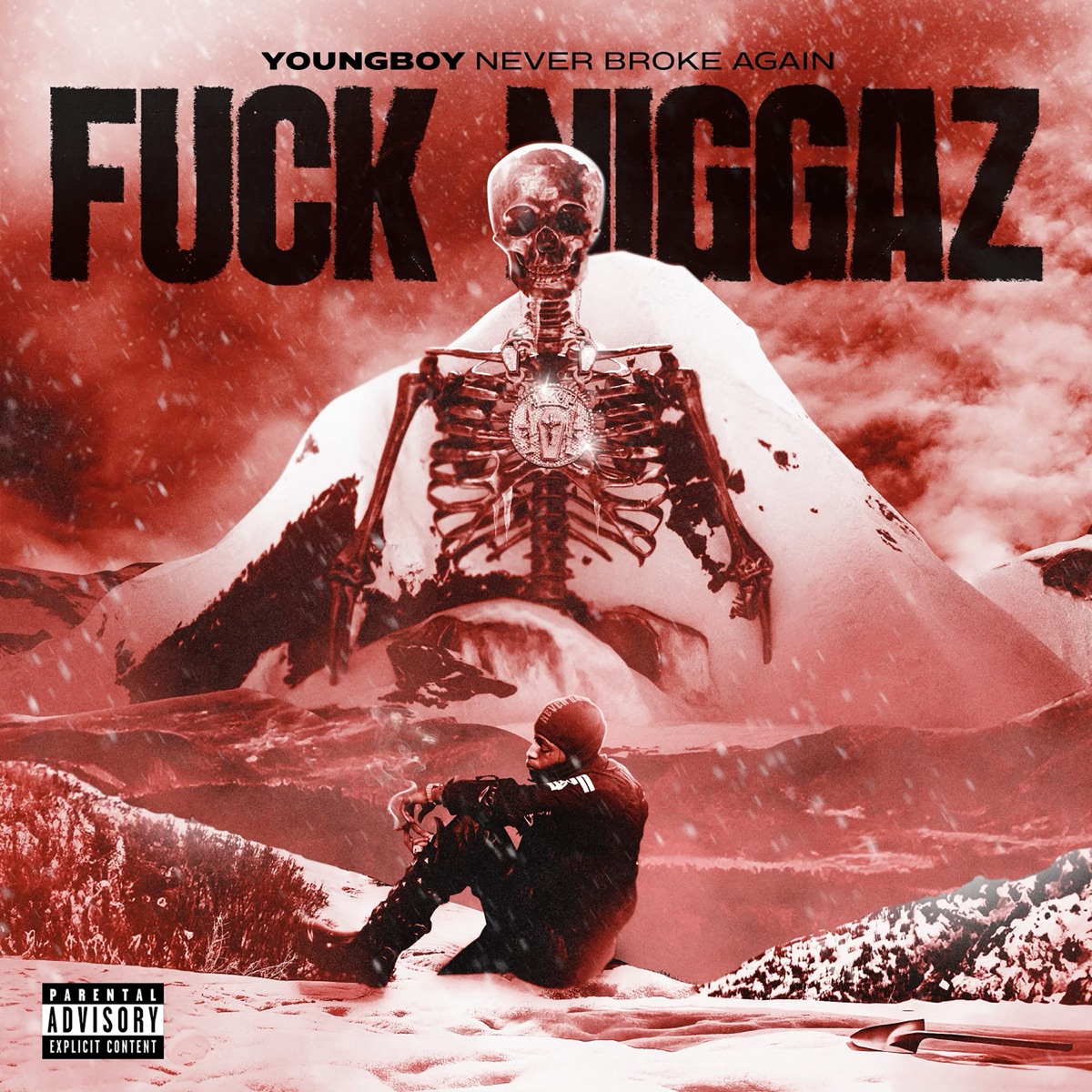F**k N****z - Single by YoungBoy Never Broke Again album cover artwork