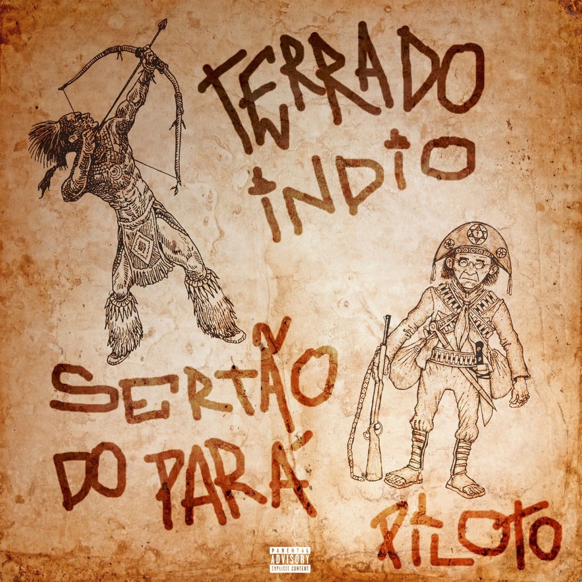 Terra do Índio Sertão do Para - Single by DJ Denilson o clínico & Piloto do chapa album cover