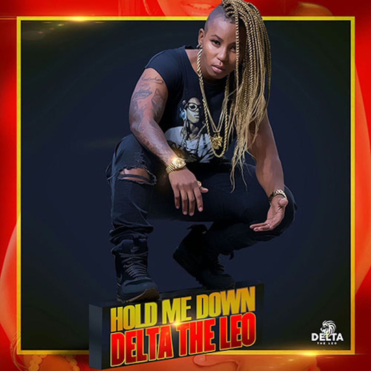 Hold Me Down - Single by Delta The Leo album cover