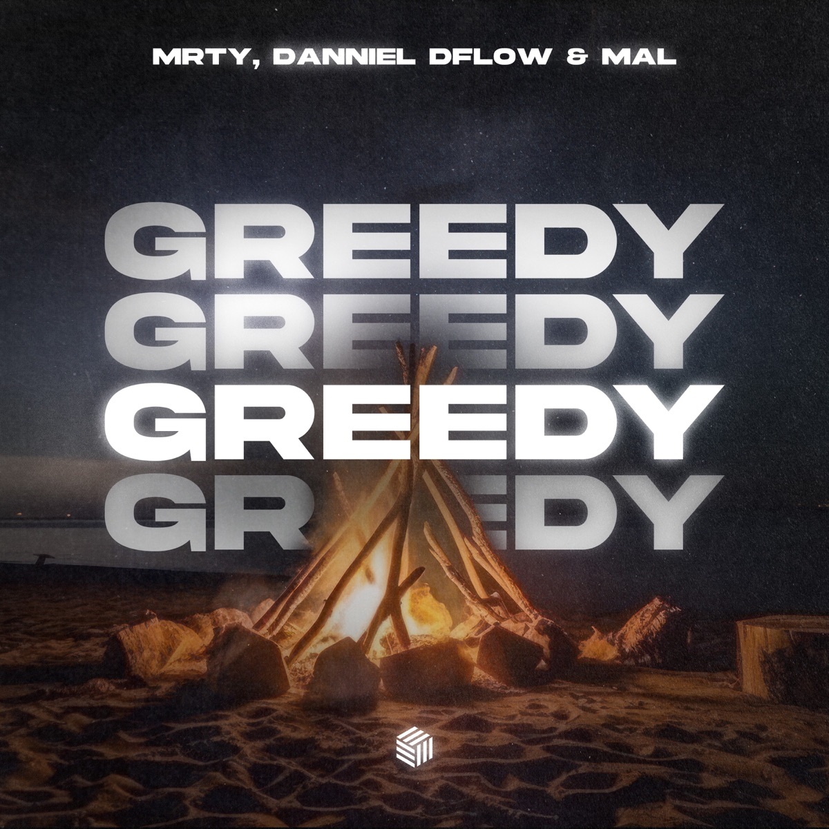 greedy - Single by MRTY, Danniel Dflow & Mal album cover