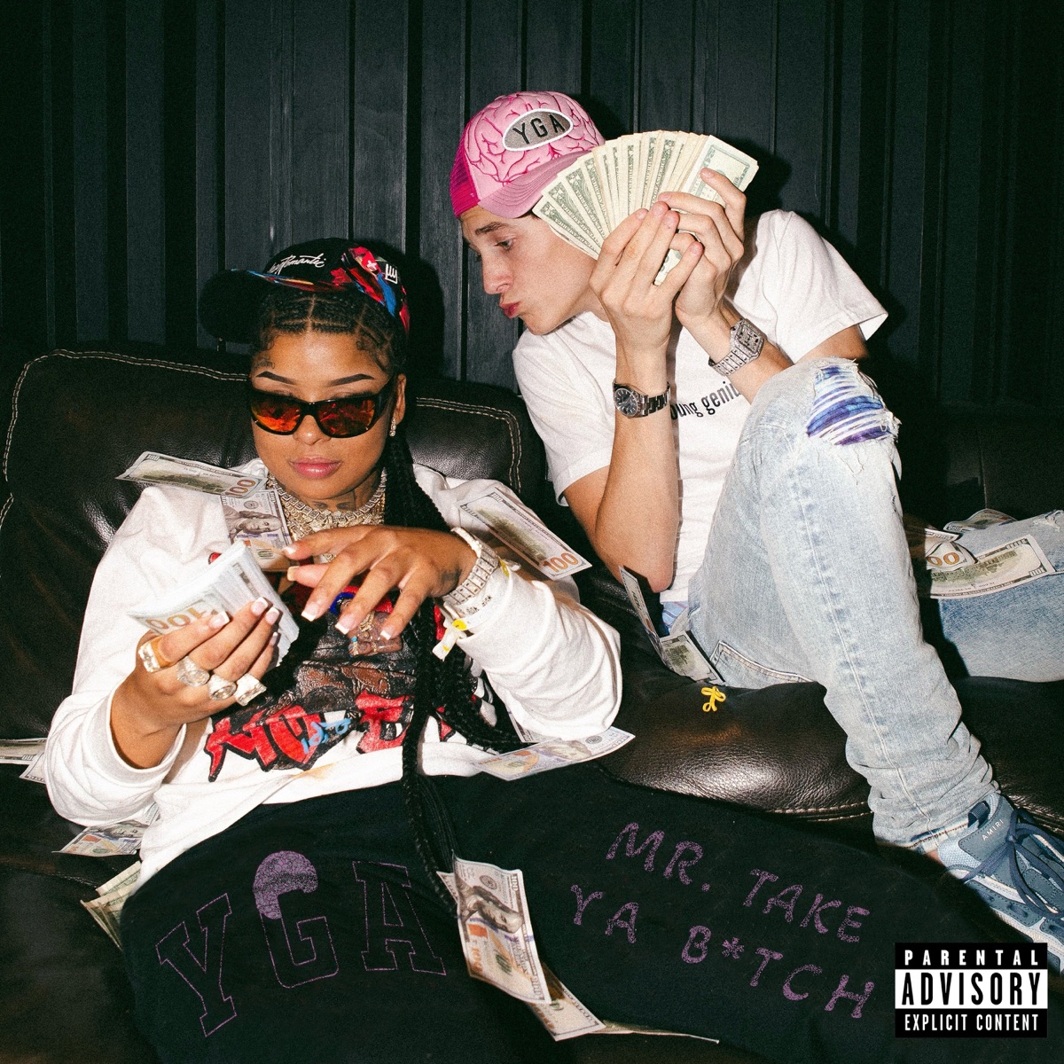 MR. TAKE YA B*TCH - Single by Lil Mabu & chriseanrock album cover