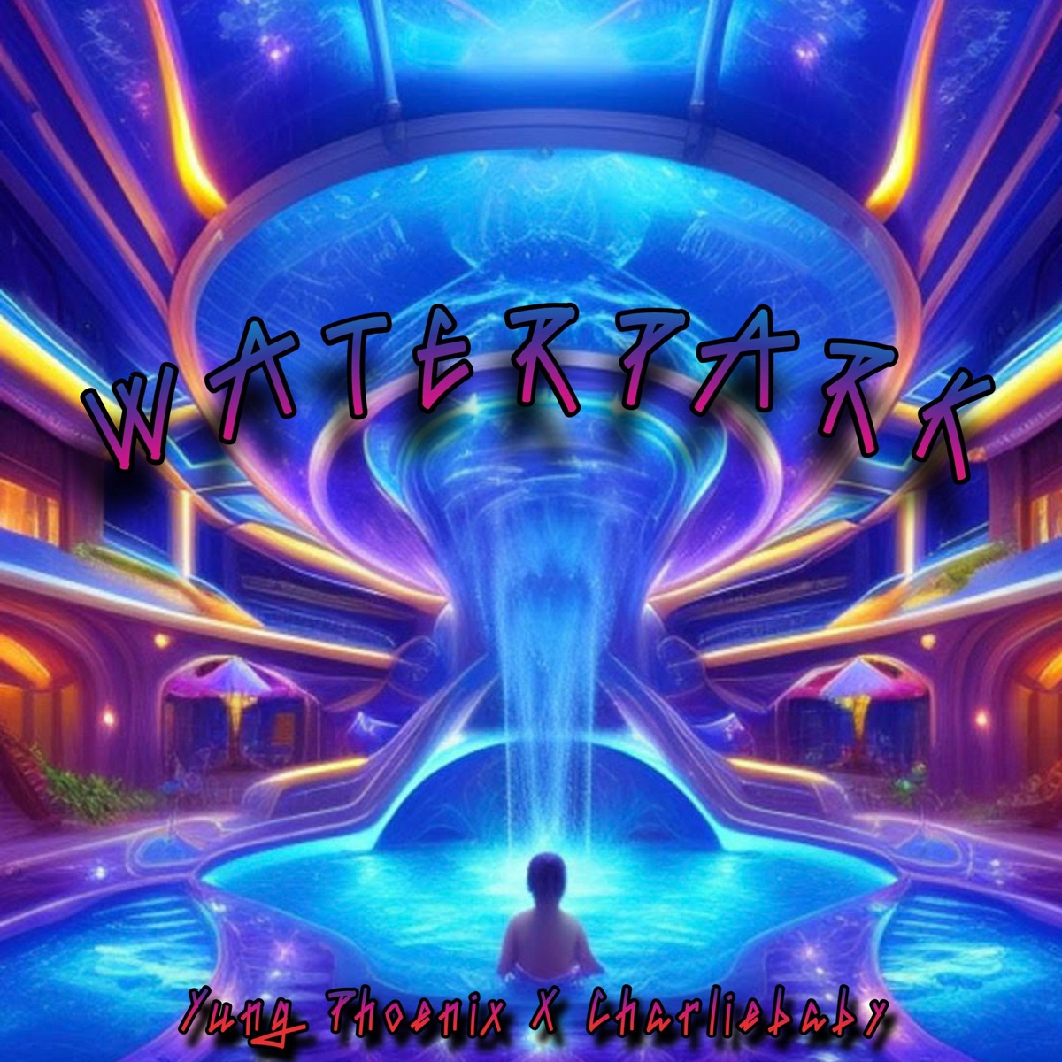WATERPARK (feat. Charlie Baby) - Single by Yung Phoenix album cover