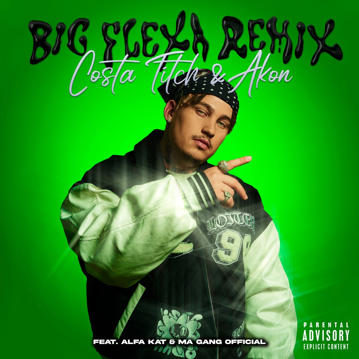 Big Flexa (feat. Ma Gang Official & Alfa Kat) [Remix] - Single by Costa Titch & Akon album cover