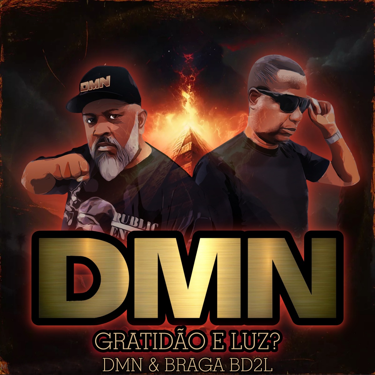Gratidão e Luz? - Single by DMN & Braga BD2L album cover