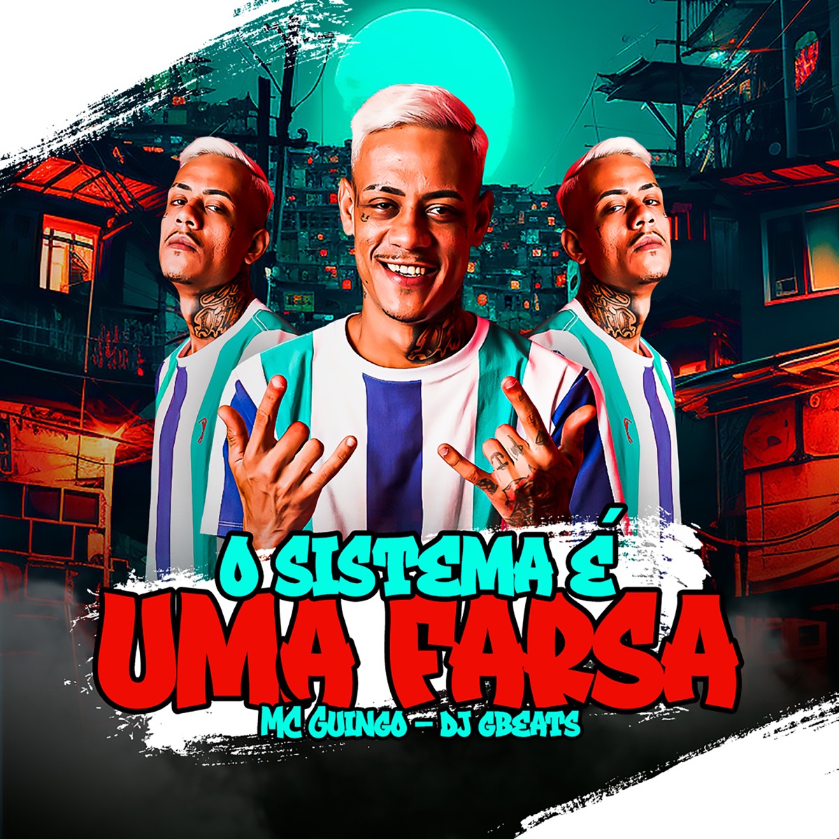 O Sistema e uma Farsa - Single by MC Guingo & Dj Gbeats album cover
