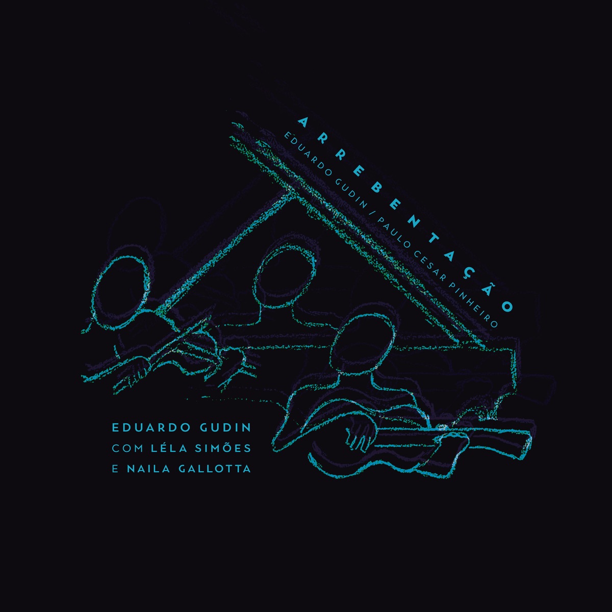 Arrebentação (feat. Léla Simões & Naila Gallota) - Single by Eduardo Gudin album cover