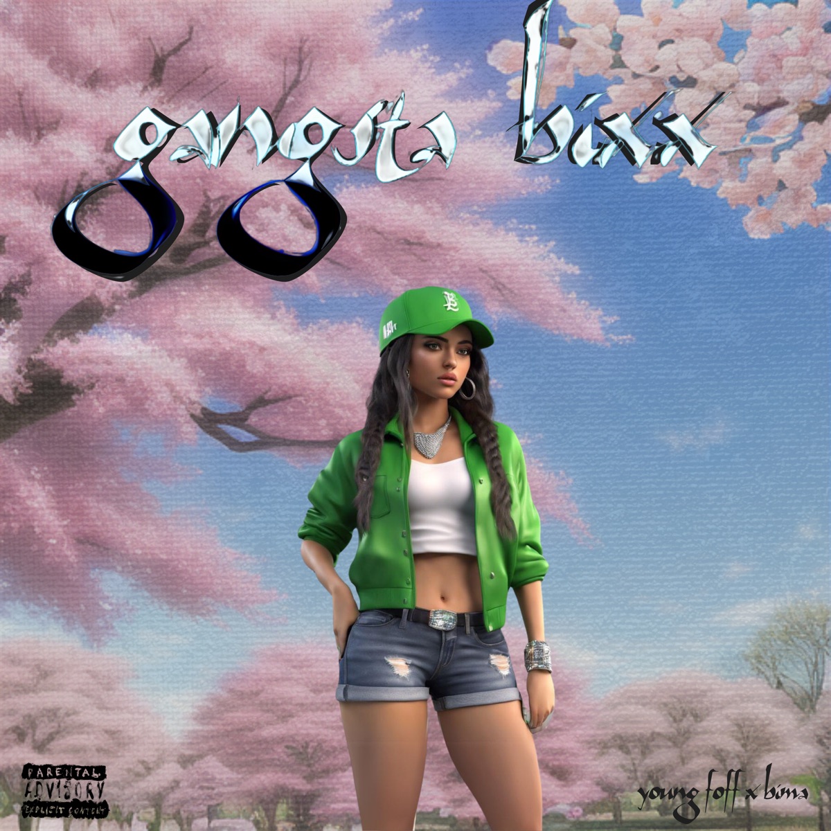 Gangsta Bixx - Single by Young Foff & Bima album cover
