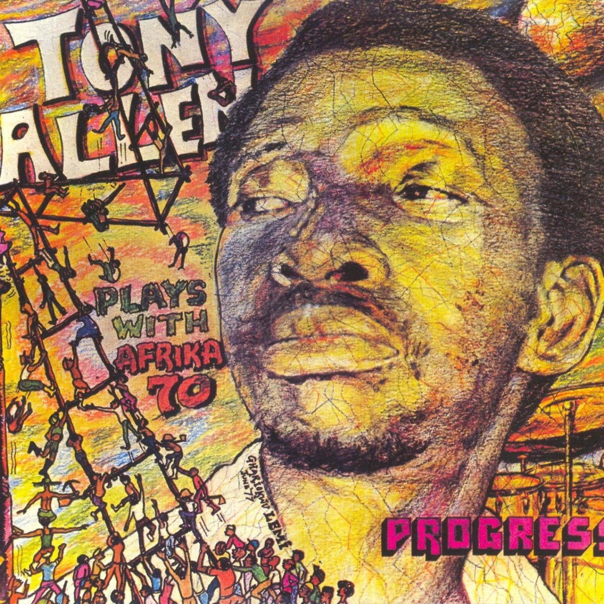 Progress, Jealousy by Tony Allen & Africa 70 album cover