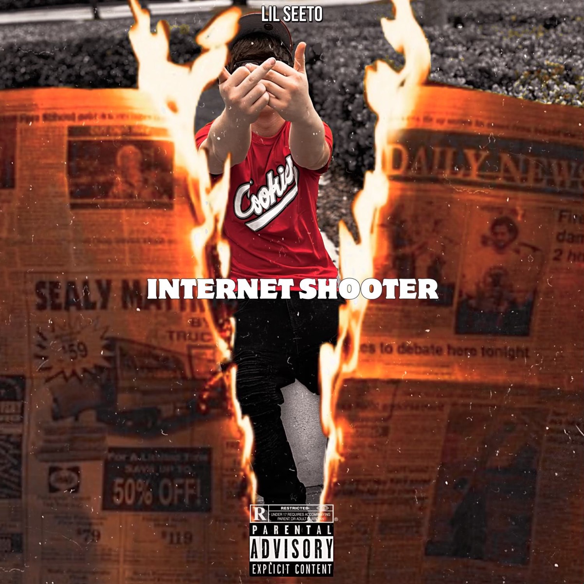 Internet Shooter - Single by Lil Seeto album cover