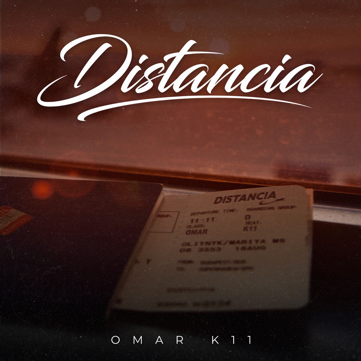 DISTANCIA - Single by Omar K11 album cover