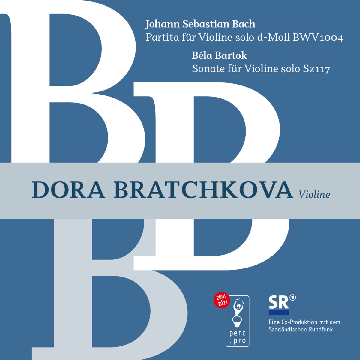 Bach & Bartók by Dora Bratchkova album cover