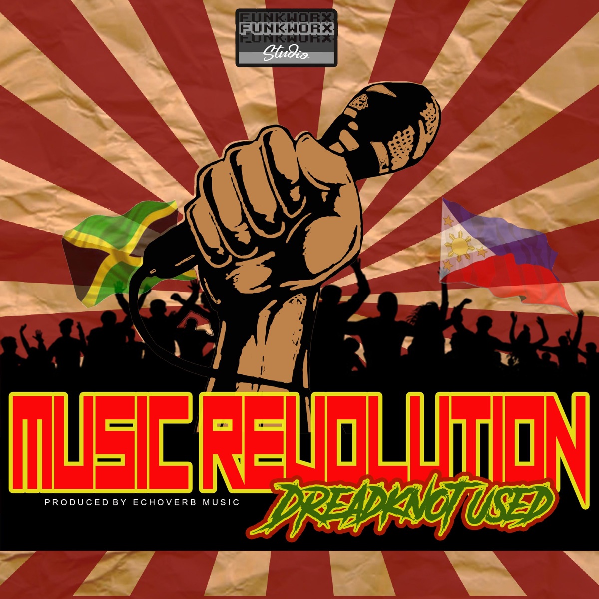 Music Revolution (feat. DreadKnot Used) - Single by Krayzie-V album cover