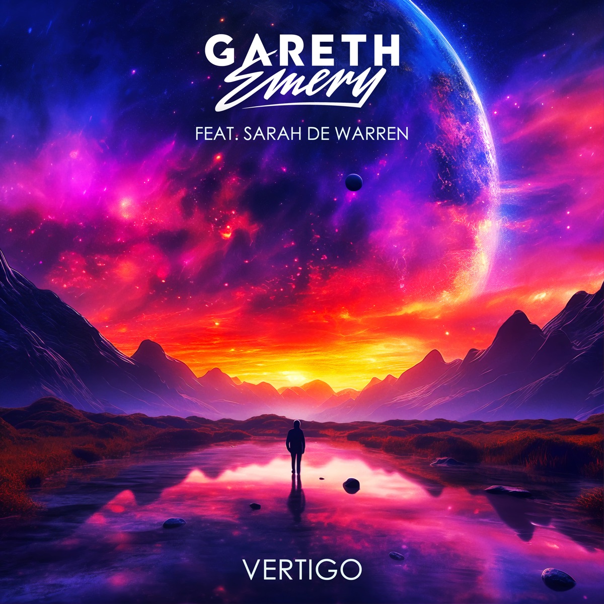 Vertigo (feat. Sarah de Warren) - Single by Gareth Emery album cover