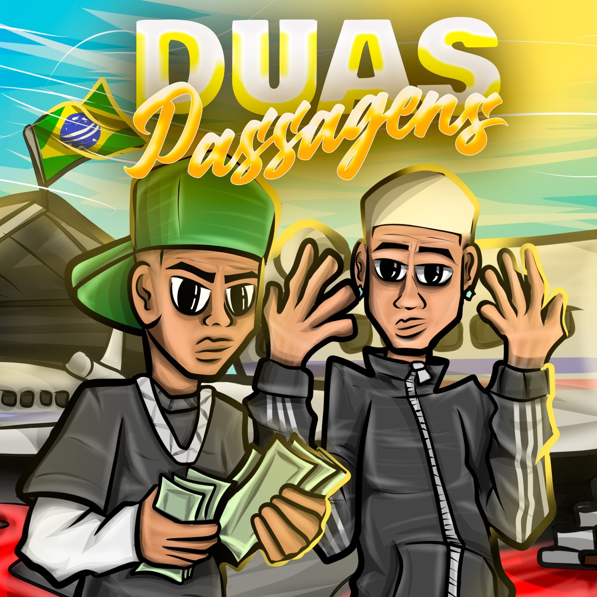 Duas Passagens (feat. REIZIN) - Single by olvsete album cover