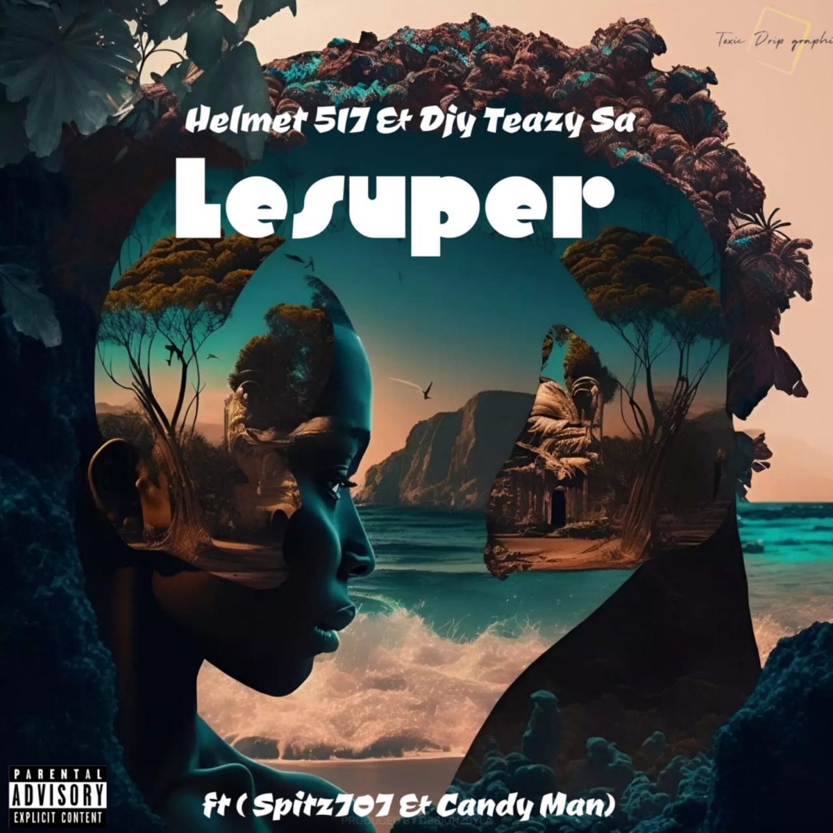 Lesuper (feat. Spitz707 & Candy Man) - Single by Helmet 517 & Djy Teazy sa album cover