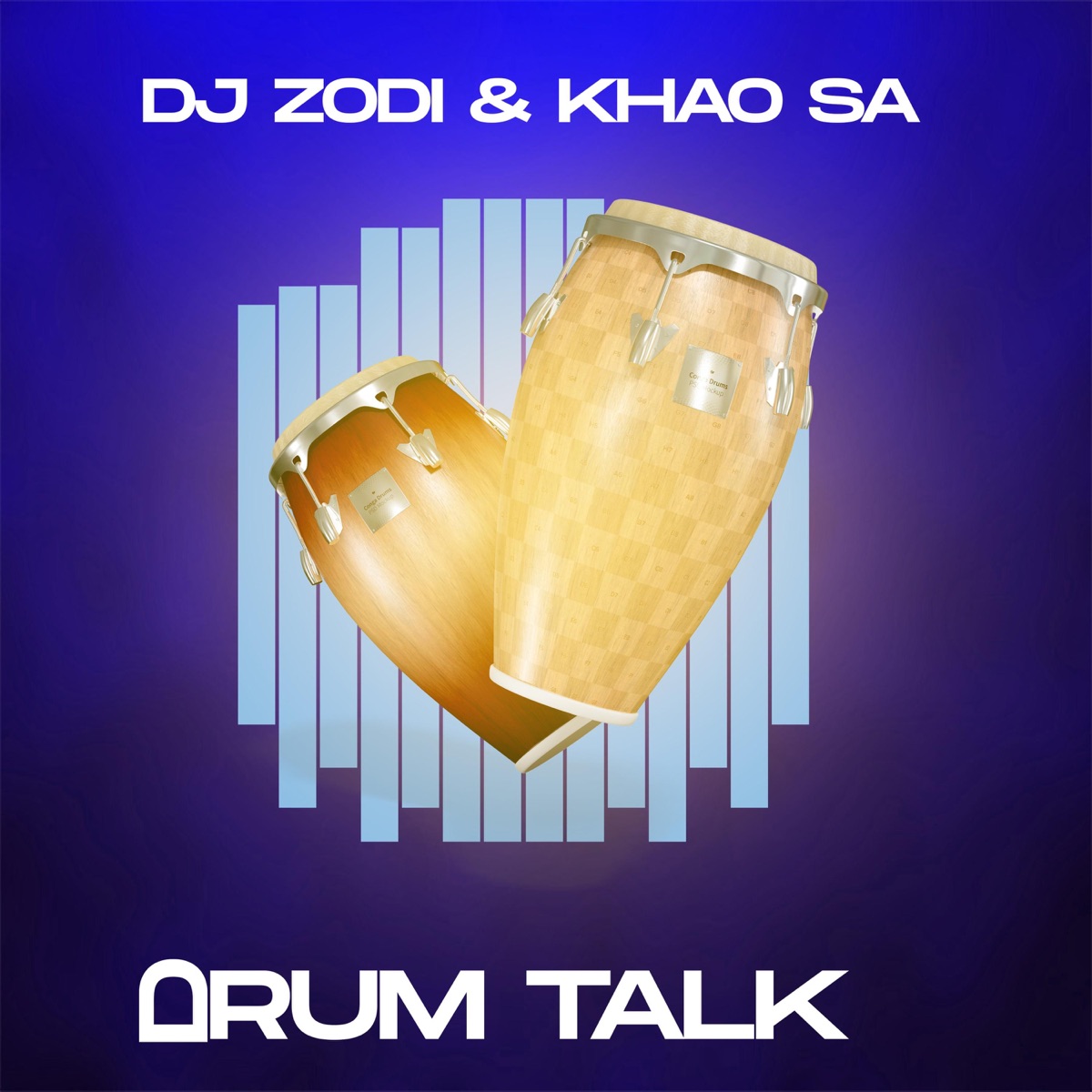 Drum Talk by Dj Zodi & KHAO SA album cover