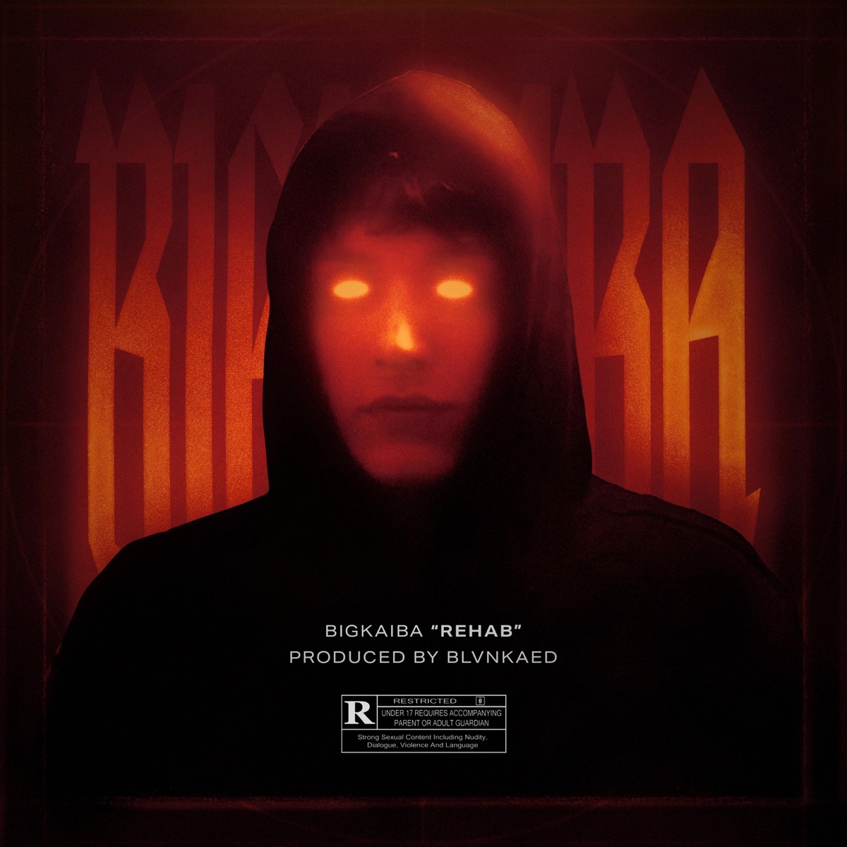 REHAB (feat. Blvnkaed) - Single by BigKaiba album cover