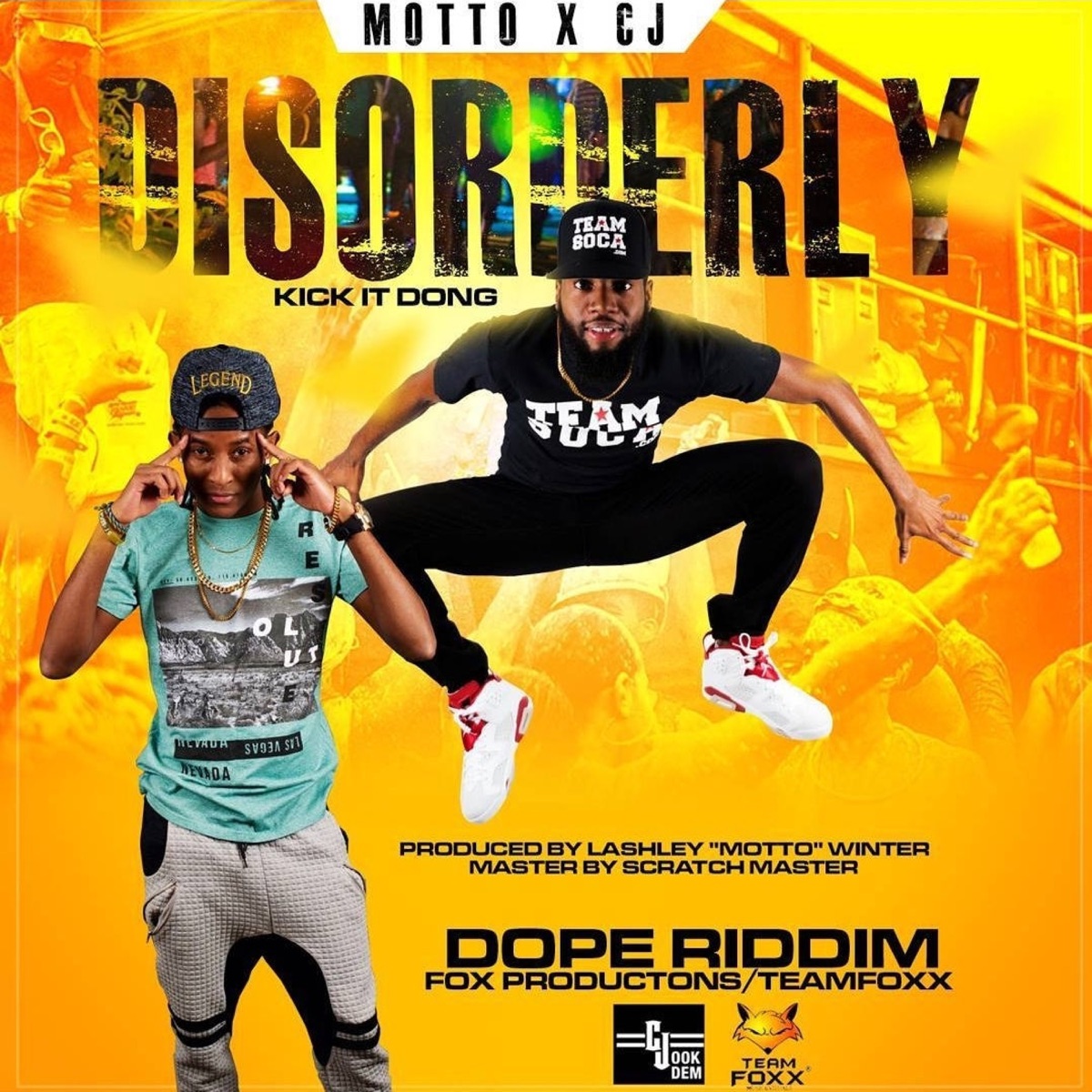 Disorderly - Single by CJ Jook Dem album cover