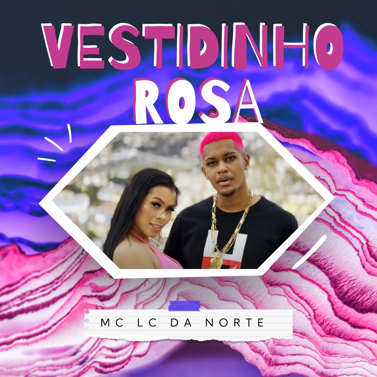 Vestidinho Rosa - Single by Mc Lc da norte & Real Music album cover