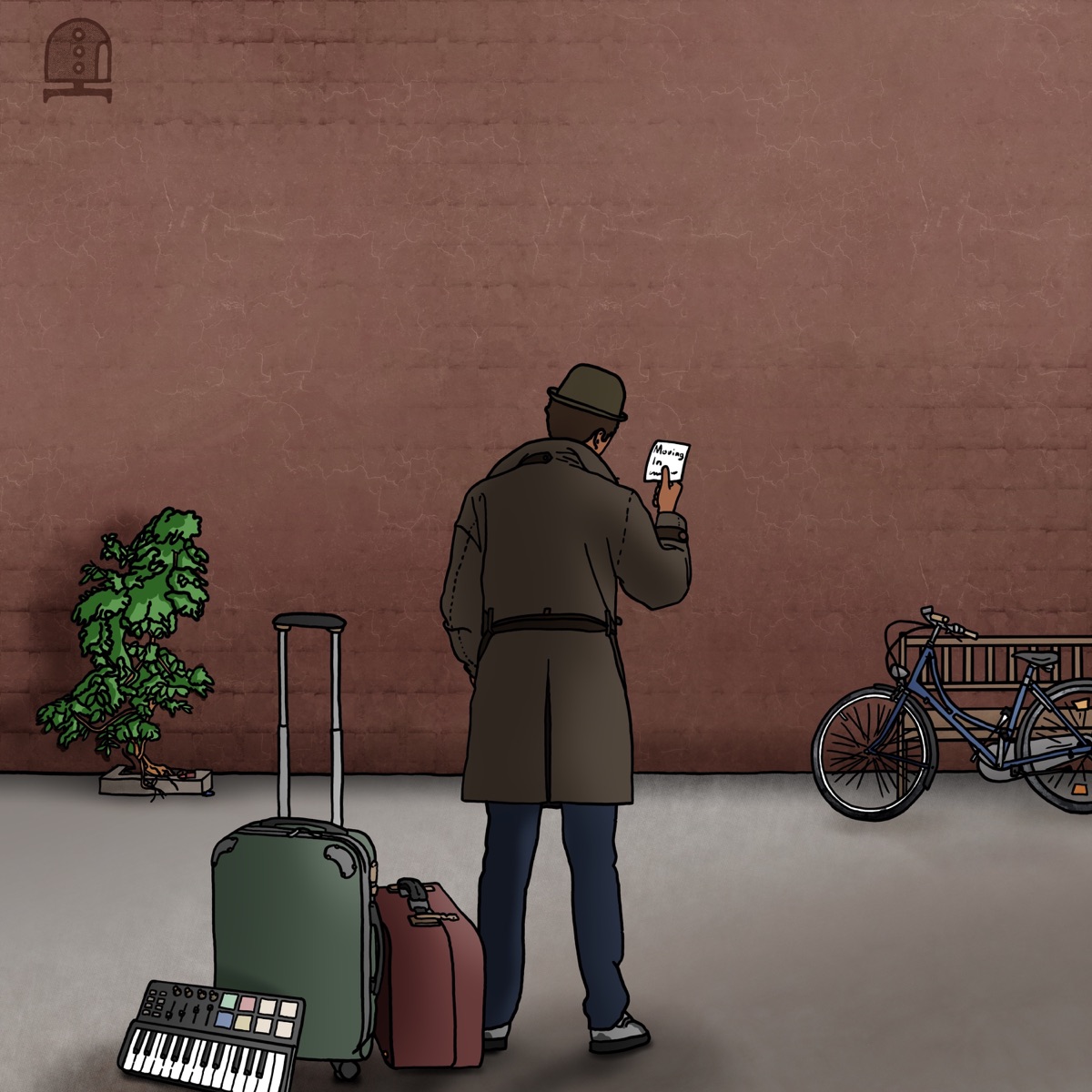 Moving In - EP by sometimes somber album cover